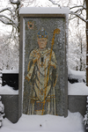 801383 Afbeelding van het grafmonument van mgr. H. van de Wetering (1850-1929, Aartsbisschop van Utrecht van 1895 tot ...
